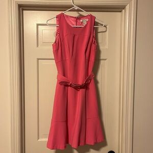 White House black market size 0 pink dress
